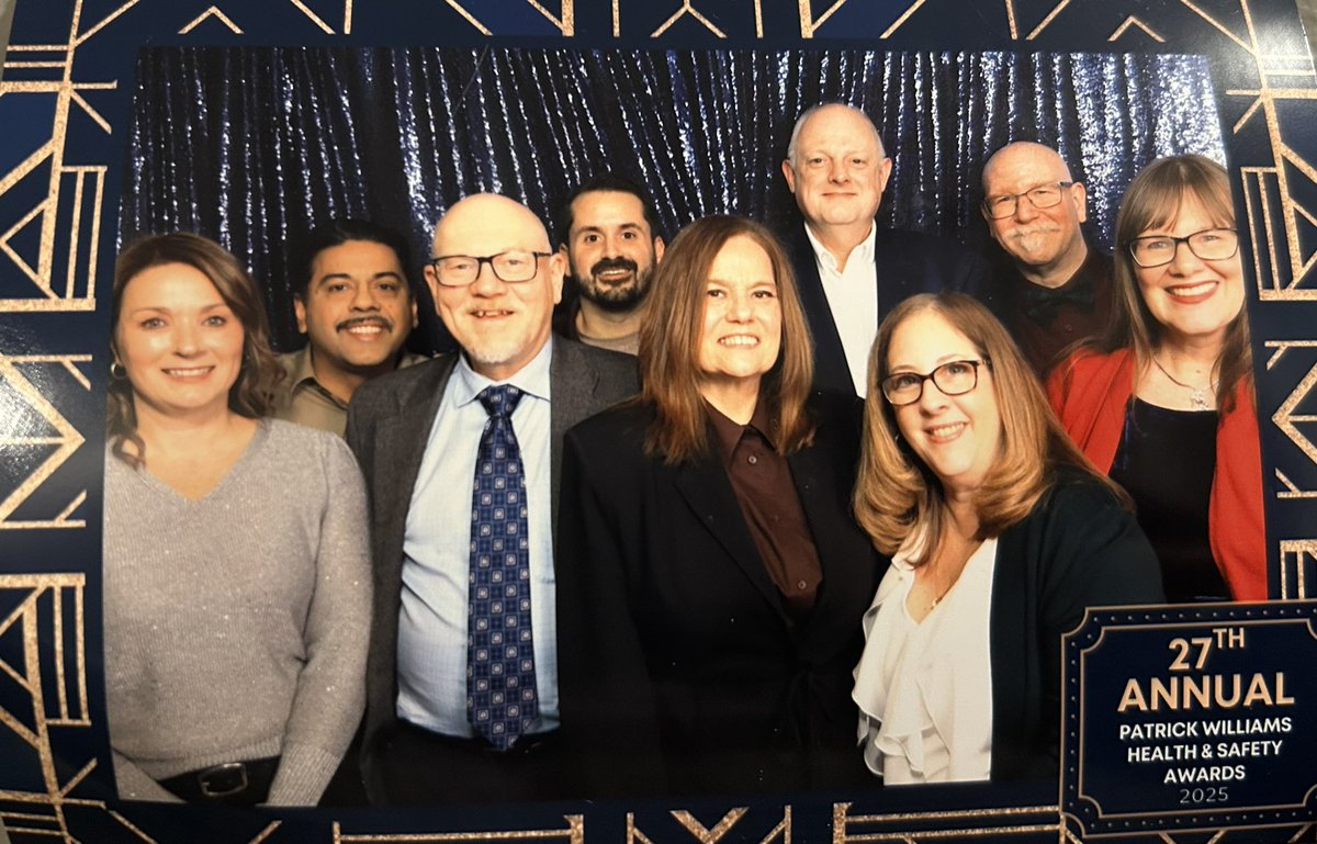 dpsuoecta's tweet image. Members of our Health &amp;amp; Safety Team and Political Advisory Committee were on hand to celebrate @PeelLabour @WHSCtraining 27th Annual Health &amp;amp; Safety Awards where our very own @OECTAProv DPSU Staff Rep, Trevor Hilton, accepted the Solidarity in Action Award! Congrats Trev! #OnLab