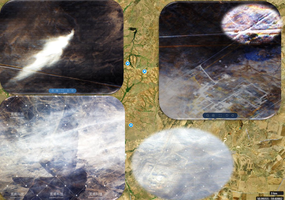 lobsterlarryliu's tweet image. On November 27, 2025 a failed test launch of ICBM at the Yasny base. On November 28, 2025 satellite imagery captured the aftermath of the failed ICBM test launch. Footage shows no widespread fuel leaks or combustion, nor any signs of emergency evacuations Via Mizarvision #OSINT