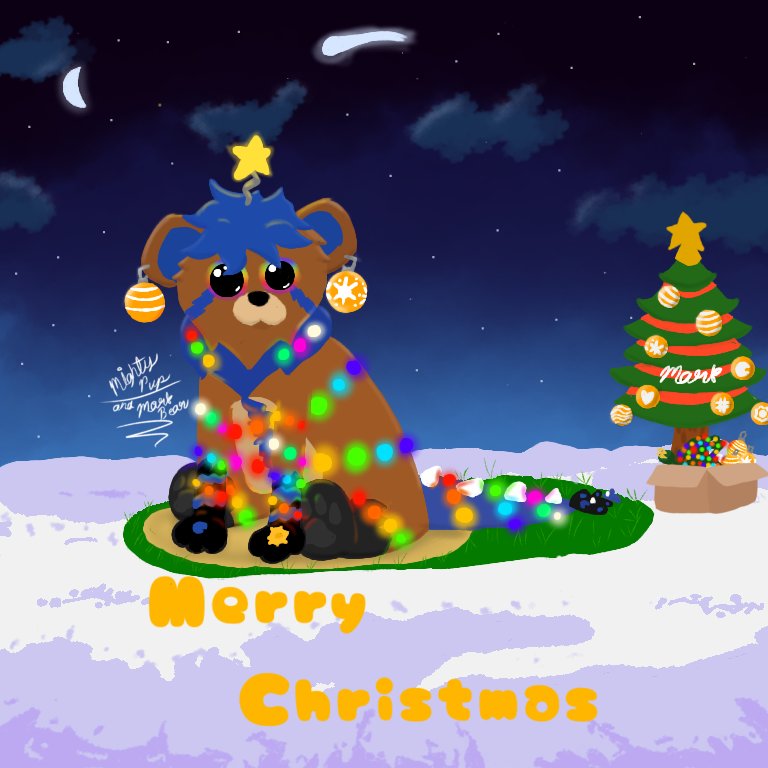 Dibujo para mi gran hermanito <a href="/MarkBearPaws/">Mark Bear (OPEN COMMISSIONS 4 free spaces )</a>  espero te guste nwn 

#furry #furryart #furryartwork #furryfandon #dibujodigital #drawingdigital #digitalart #drawing  #MerryChristmas