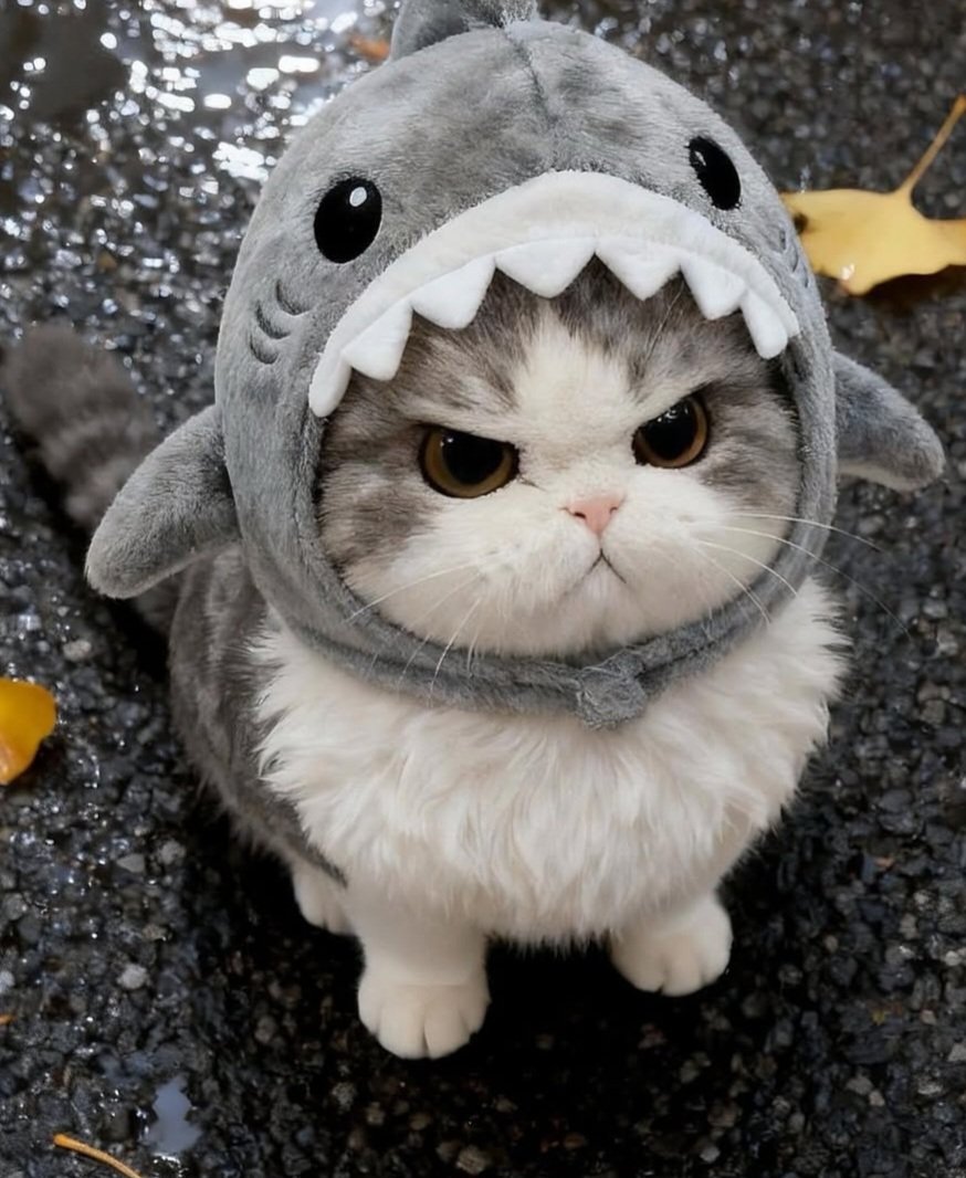 最近頻繁にSNSで見かける見かけるリアルサメにゃんが超絶可愛いから