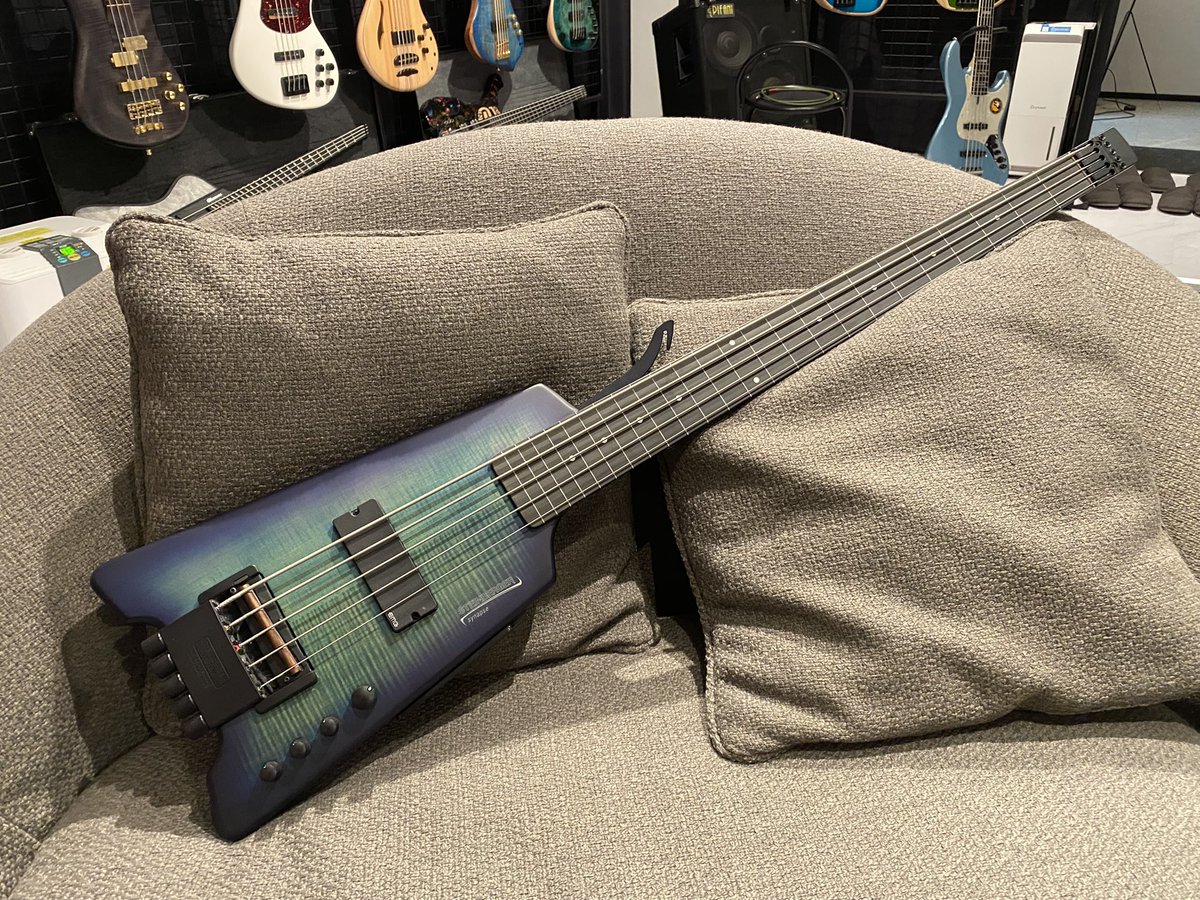 Steinberger Synapse XS-15 入荷しました！ 5弦、フレットレス、ヘッド
