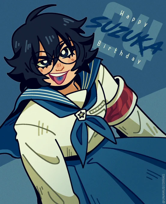 Happy Birthday Suzuka! #SUZUKA誕生祭2025 #atarashiigakko_art