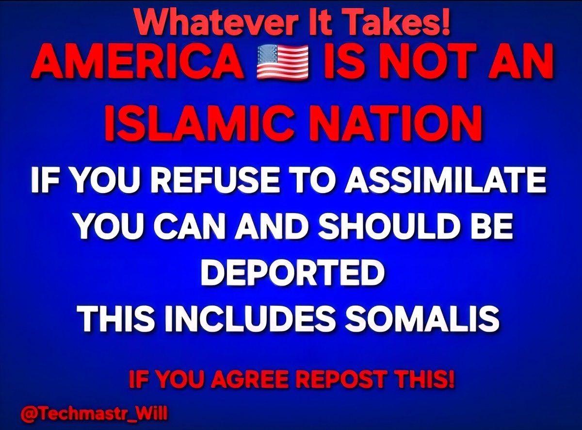 techmastr_will's tweet image. Deport Them All. Stop All Immigration!