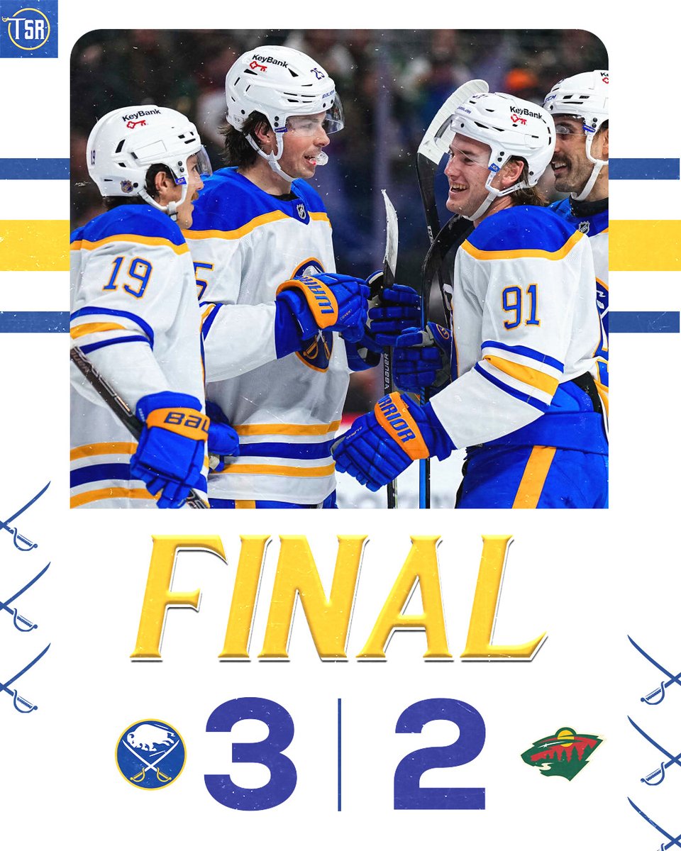 THE SABRES WIN IT IN THE SHOOTOUT! ⚔️🚨