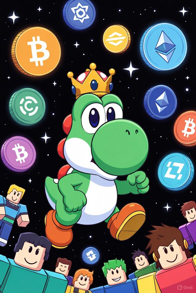 RobloxYoshiTimb's tweet image. I will have more updates coming for $CLOUT rest assured OG will have its support from $YOSHI! 

I will continue building an ecosystem on @solana to find ways we can reward players that play our roblox game and return gets $SOL or other utility measures!