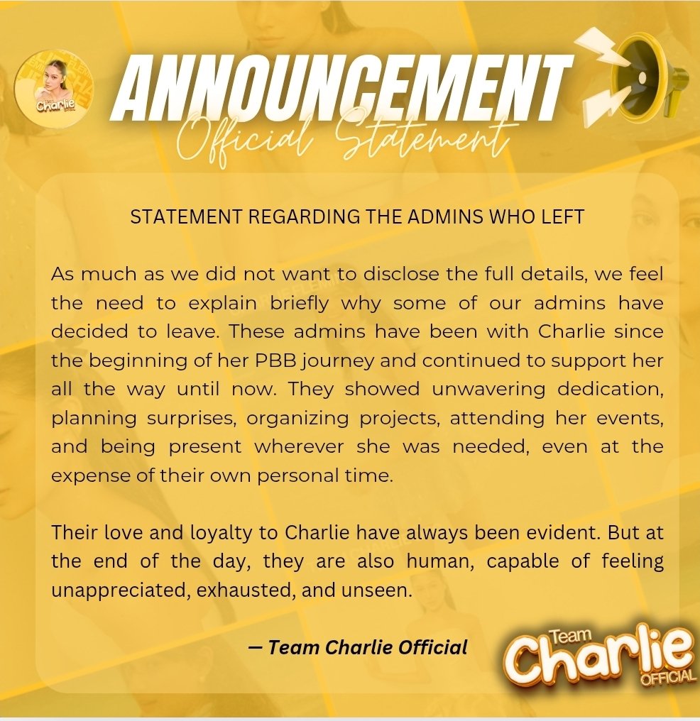 TEAM CHARLIE OFFICIAL tweet media
