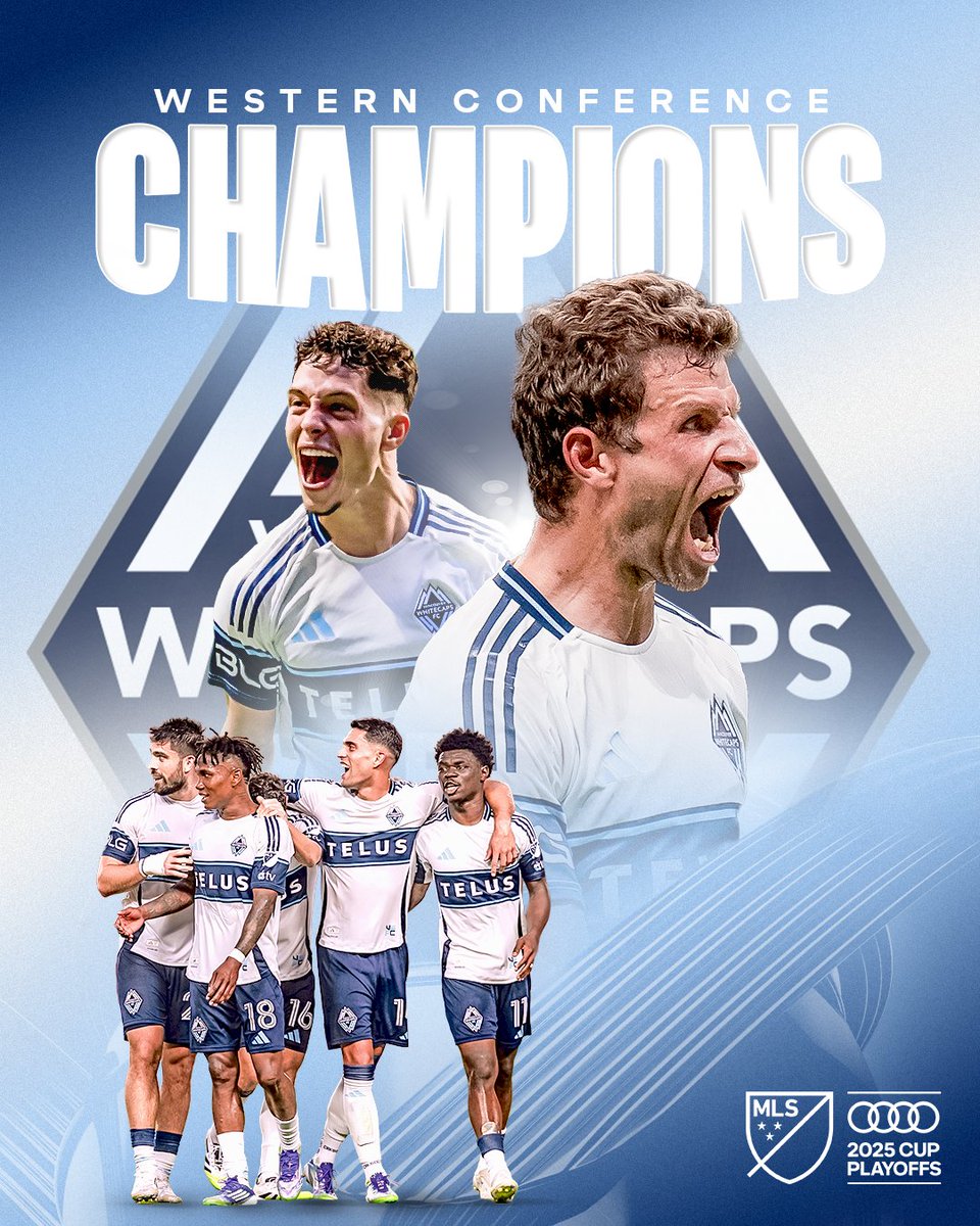 MLS's tweet image. Best in the West. 🥇
