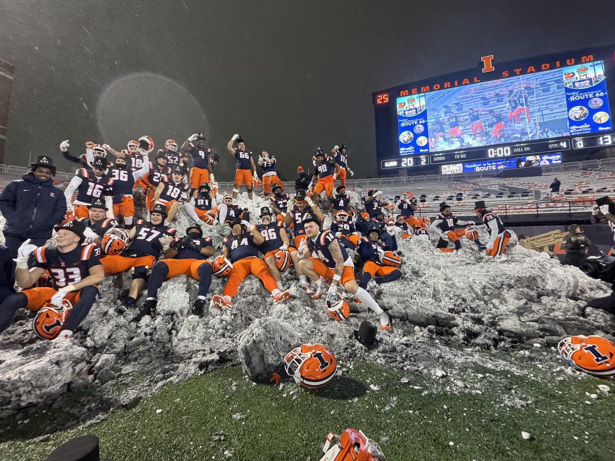 JWerner247's tweet image. That one was memorable for #illini