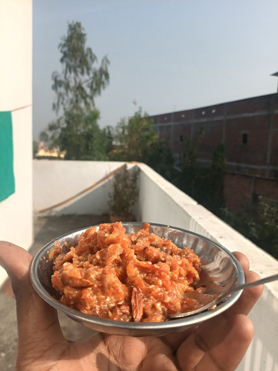 vikramveersingh's tweet image. बन गया गाजर का हलवा 😊
