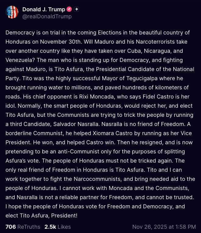 BrianJBerletic's tweet image. 🇺🇸🇭🇳 Trump Promotes NED-Soros Interference in Honduras

▪️Despite Trump pretending to have dismantled the National Endowment for Democracy (NED) and being &quot;opposed&quot; to George Soros (while hiring Soros&apos; right hand man, Scott Bessent as Sec. Of Treasury), Trump is now openly…