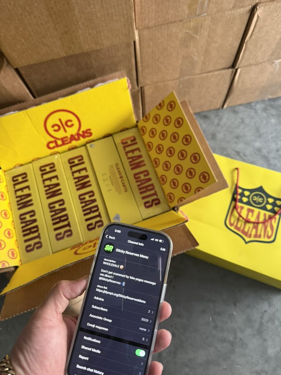 Stickyreserves's tweet image. CLEAN CARTS ARE AVAILABLE!
NOW ACCEPTING ALL CRYPTO 

BTC AND ETH 

@Stickyreserves 📲
@Stickyreserves 📲
@Stickyreserves 📲

#thc  #clean #vape