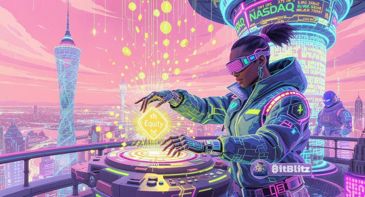 BitBlitz's tweet image. 🔥 Nasdaq is going full speed on tokenized stocks.

Its digital assets lead says they’re “ready to educate the SEC” — and see blockchain transforming equity markets through 24/7 access, transparency, and fractional ownership. TradFi disruption is on. 🧠 #Tokenization #RWA #DeFi…