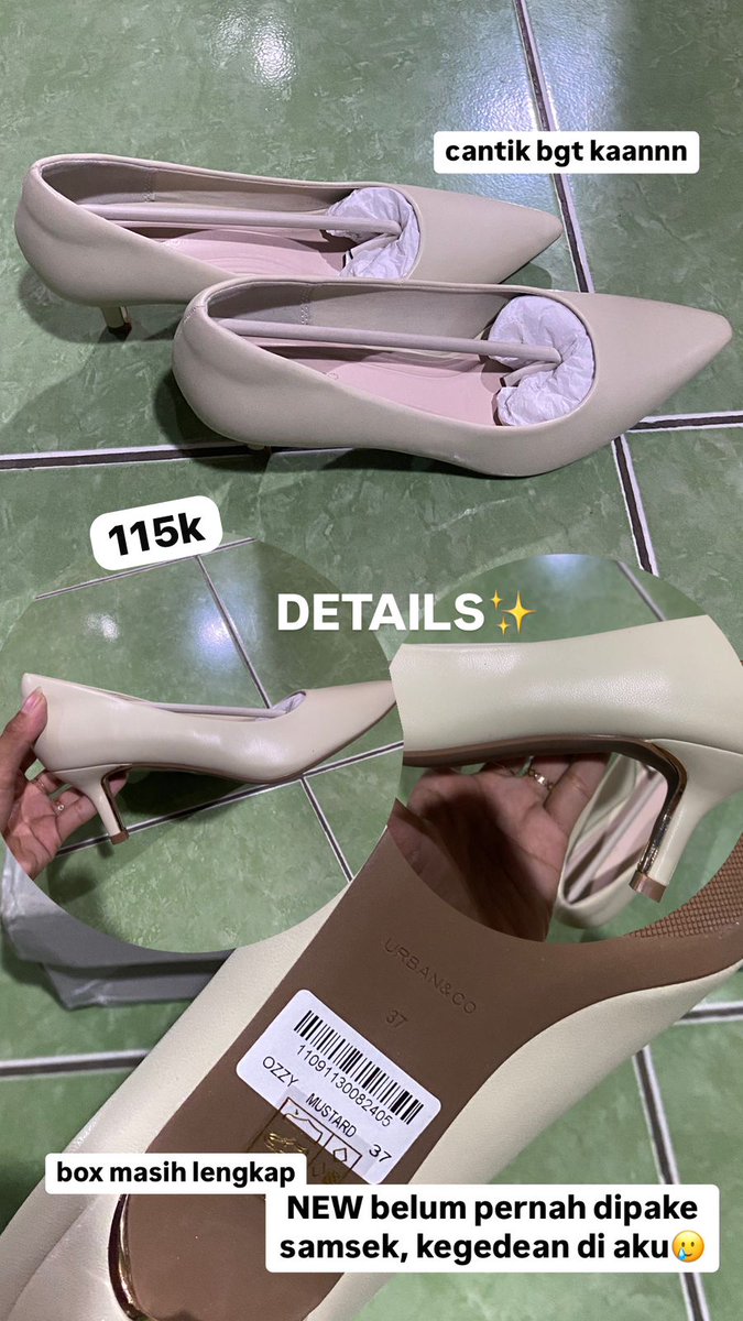 bfaurwit's tweet photo. @unicefess beli punyaku aja nih kak, urban&amp;co masih newww box masih lengkap ukuran 37 panjang 23,5-24cm https://t.co/aj3D0U7JWk