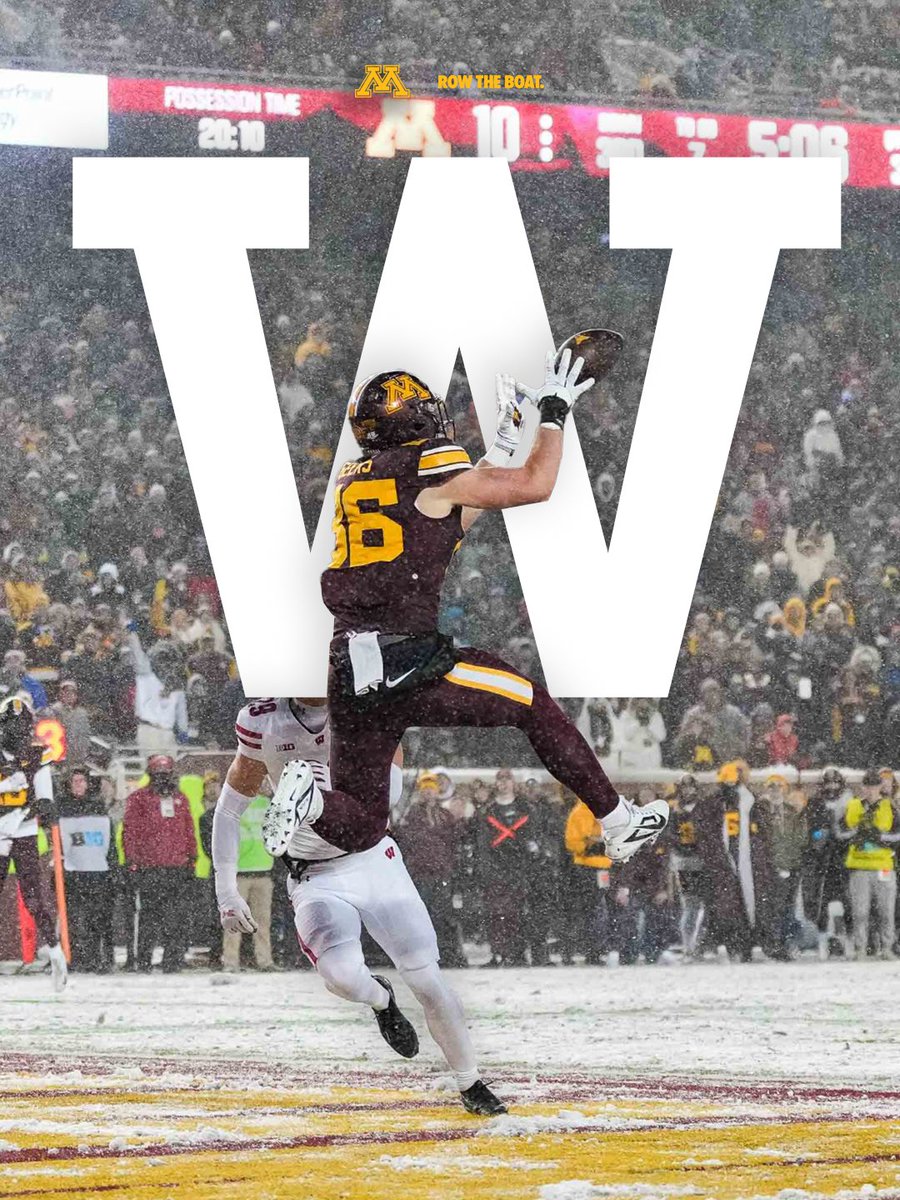LET VICTORY SUNDAY COMMENCE 🥳 

#RTB #SkiUMah #Gophers