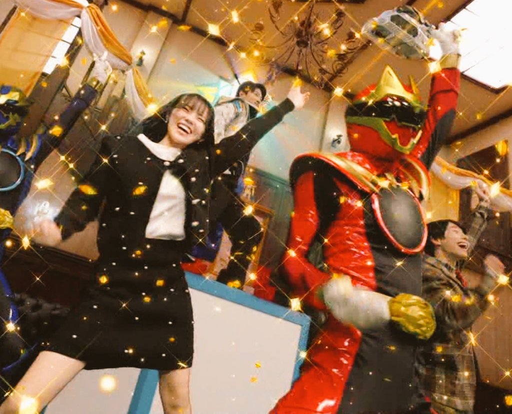 特に、『ゴジュウジャー』への出演回では、鬼頭はるか／オニシスターを