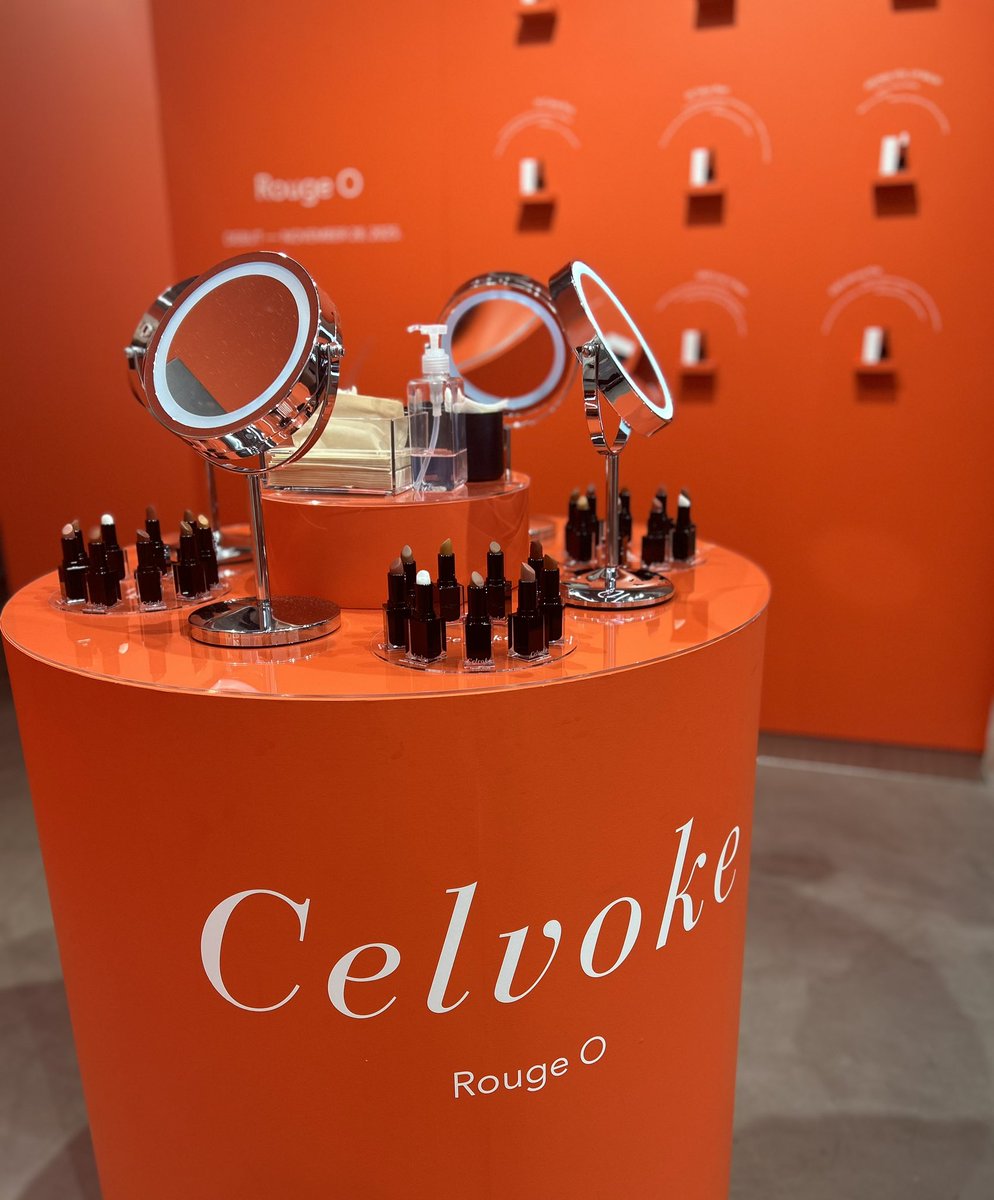 makichan_photo's tweet image. Celvokeの1日限定のイベント🧡

実際にリップを手に取って試せて、
空間も可愛くて素敵なイベントでした🧡

リップも数量限定のものや、店舗限定色もあるみたい✍️

#ルージュオーモーメント
#Celvoke