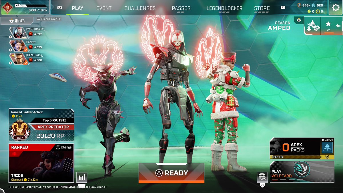 Kositv_'s tweet photo. 20k RP @PlayApex https://t.co/ZCXQYA9t9y