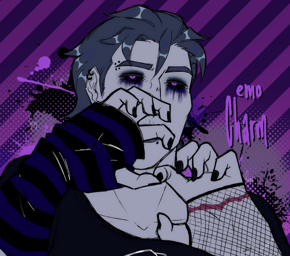 Tombwave's tweet image. I made the hue a little more blue and my jaw dropped