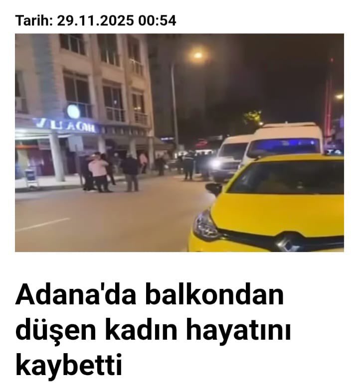 Bugün yine bir balkon hikayesi  ve bir kadın ölümü daha  Artık kimse bu ölümleri “kaza” diye örtbas edemez. Bu, açıkça bir kadın cinayetidir. Biz ses çıkarmadıkça, önünü kesmedikçe kadınlar balkondan düşmüyor — itilip öldürülüyor. Her susuş bir hayat daha koparıyor aramızdan.