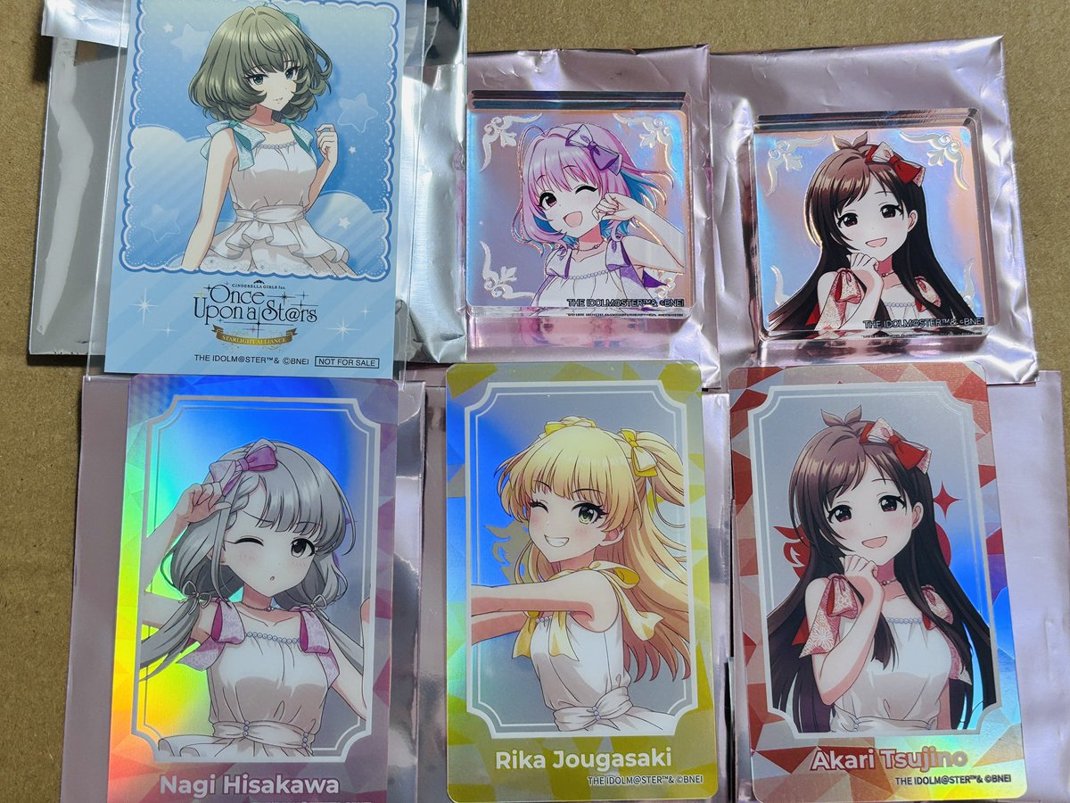merumeru06AA010's tweet photo. 【交換希望】
アイドルマスターシンデレラガールズ キッチンカー関連
譲
アクリルキューブ りあむ/あかり
オーロラクリアカード あかり/莉嘉/凪
ばくだん焼ブロマイド 楓

求:同異種 ブロマイド クリアカード 幸子

本日午後公演前後で現地におります
現地交換難しい場合は後日郵送で希望出し直します https://t.co/RQvvzkQJ0a