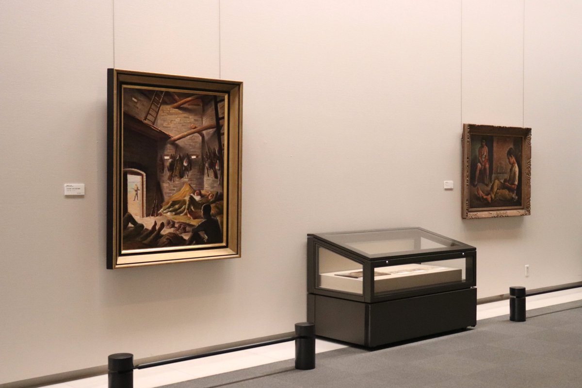 所蔵作品展2025年度 I「徳島のたからもの」展の開催は本日までです。
明日から展示替えのため、12月1日～12月5日は所蔵作品展の部屋が休室となり、「美術と野獣」展のみご覧いただけます。

12月6日からは、所蔵作品展2025年度 II「空間往来」が始まります✨

#徳島県立近代美術館