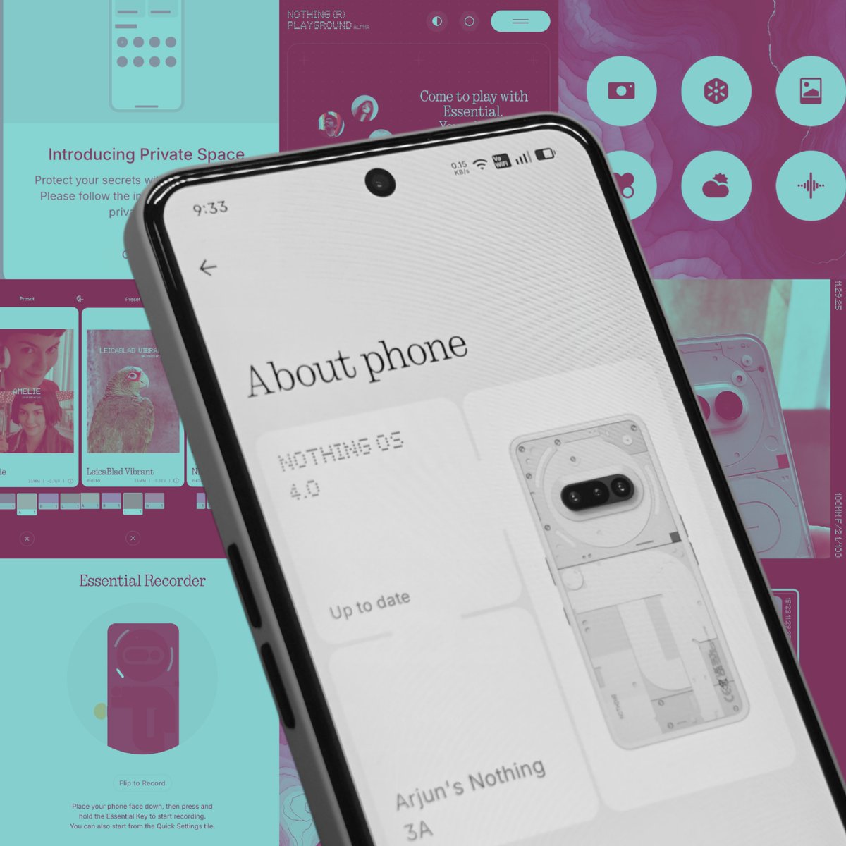 KorothArjun's tweet image. Nothing OS 4.0 powered by Android 16 is finally out - and here&apos;s a small recap of everything you&apos;re getting from the update.

Available to download for Phone 3, Phone 3a / 3a Pro, Phone 2, Phone 2a as of now.

Thread 🧵