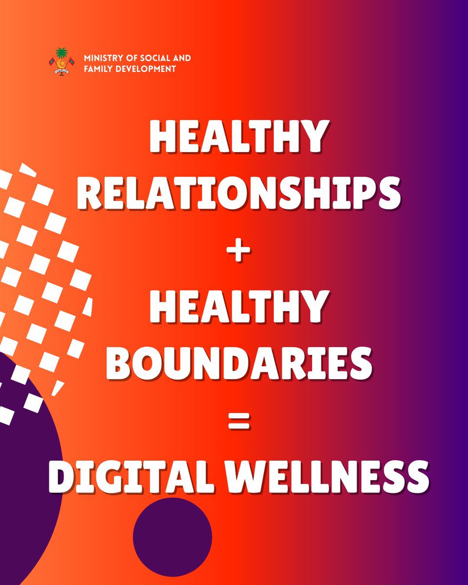 SFdevelopmentMV's tweet photo. Healthy relationship + Healthy Boundaries = Digital Wellness.

#16daysmv #OrangeToEndViolence #CtrlAltDelAbuse #clickwithconsent https://t.co/PQoFjsr2R3