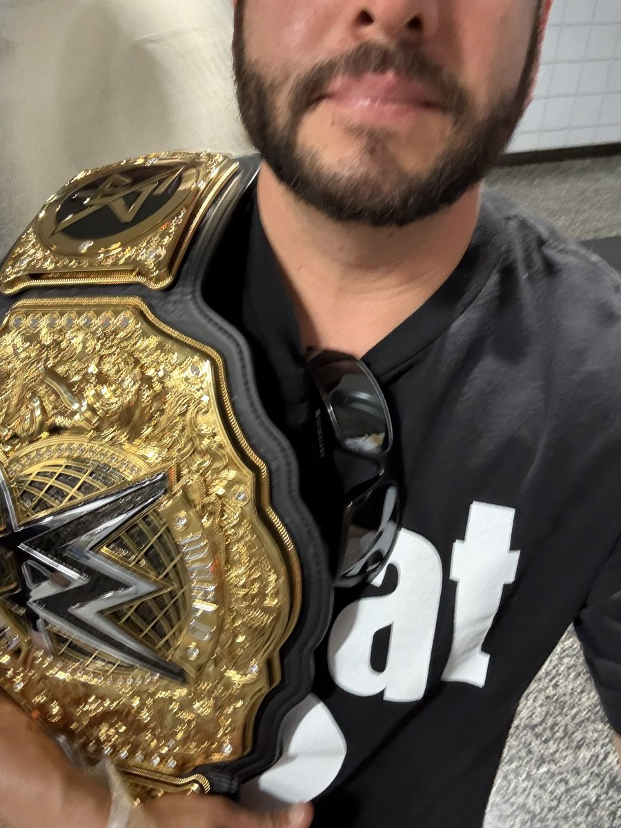 Back in June😂😂 In Bakersfield for WWE SMACKDOWN