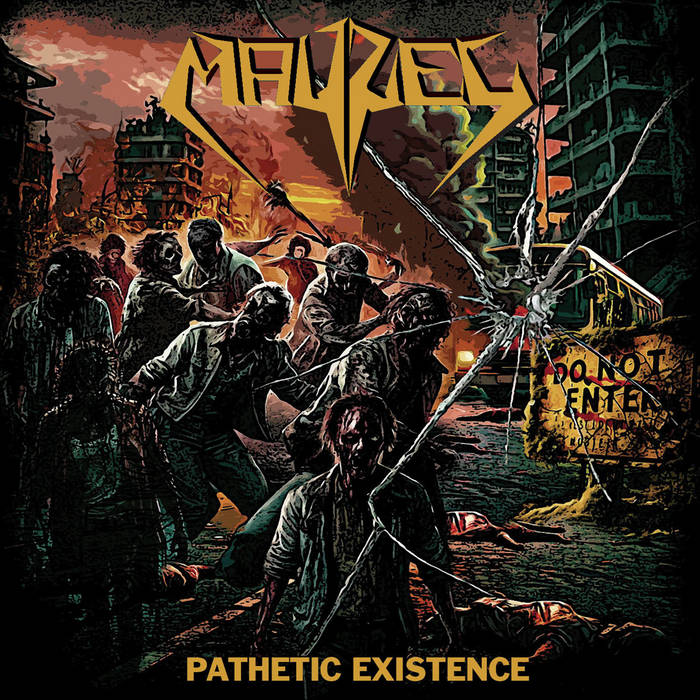 KMANRIFFSMetal's tweet photo. DETH DEKK DOMINIONS:🎧🆕🎧

MAYZEL - Pathetic Existence 🇵🇱💠

2nd album (11 years on) from Katowice, Polish Thrash/Death Metal outfit💠

BC➡️https://t.co/YWJ8ZBXfXx💠

#Mayzel #PatheticExistence #ThrashDeath #DefenseRecords #DDDNov28 #DethDekk #KMäN https://t.co/YNslyWfef6