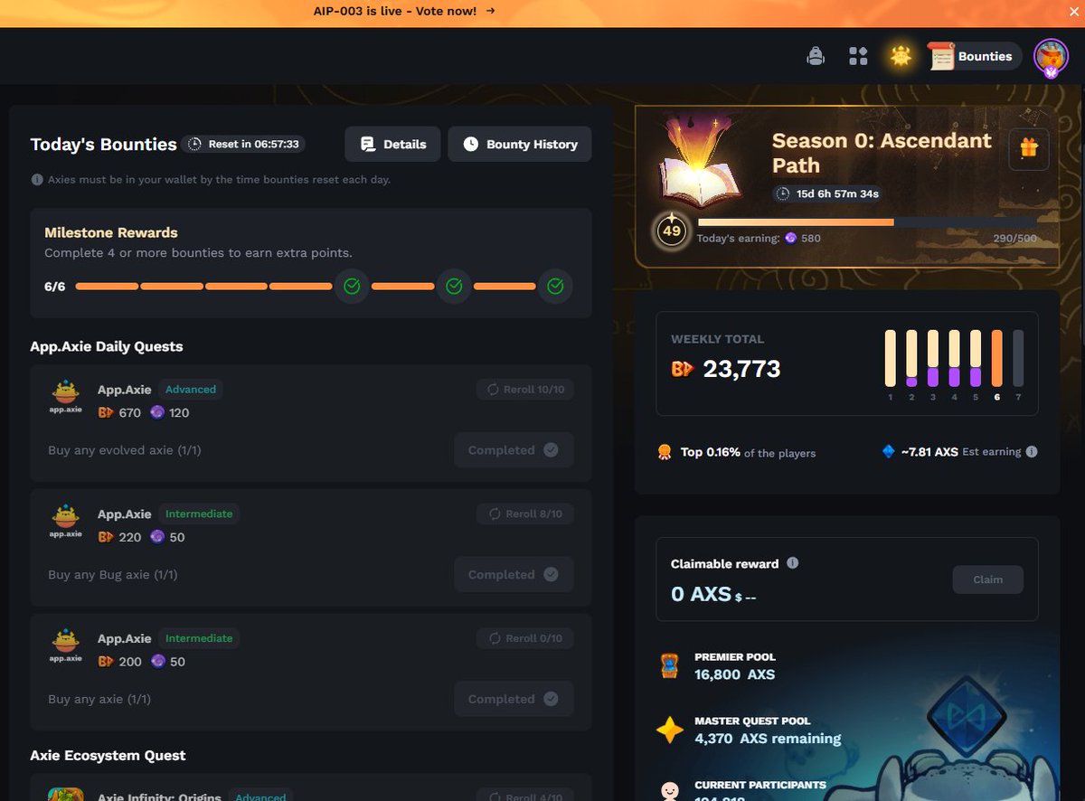 GwapongHaseyo's tweet photo. The Codex Day 38 to 41
I think I can hit level 50 later
Let’s see!
@AxieInfinity #AxieCodex @Ronin_Network https://t.co/2omdO1zivL