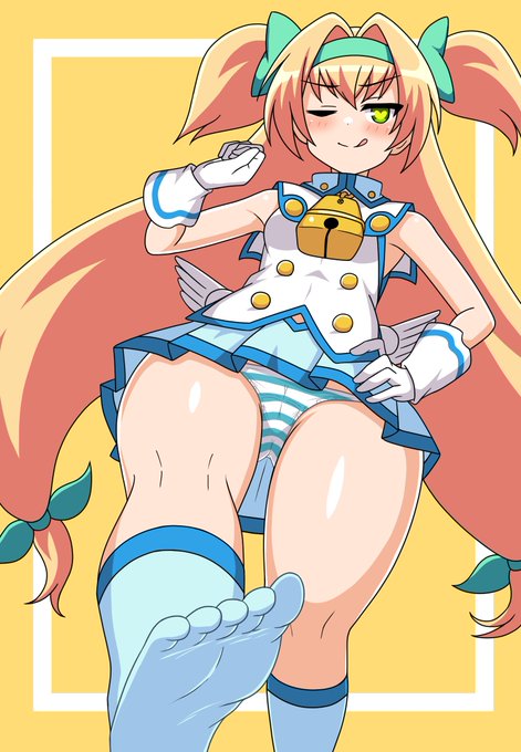 お題箱よりブレイブルーのプラチナ=ザ=トリニティ
ルナ様にふまれたい 