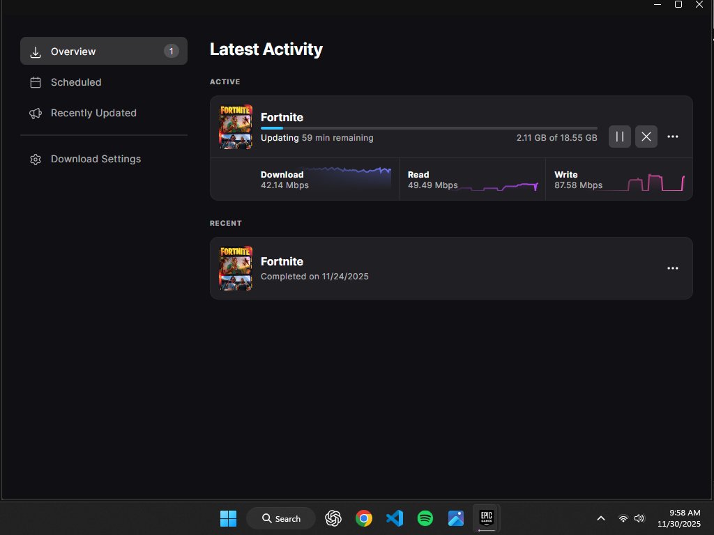 _imionic's tweet photo. My download speed is so slow! Is it because of the server? https://t.co/ljjhGPEHIU