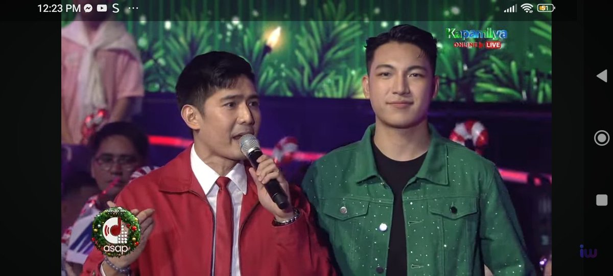 Kapamilya Christmas vibes with kuya Robi and our Asia's Pop Heartthrob Darren 

PaskongPinoy withDARREN
#DARREN <a href="/Espanto2001/">Darren</a>