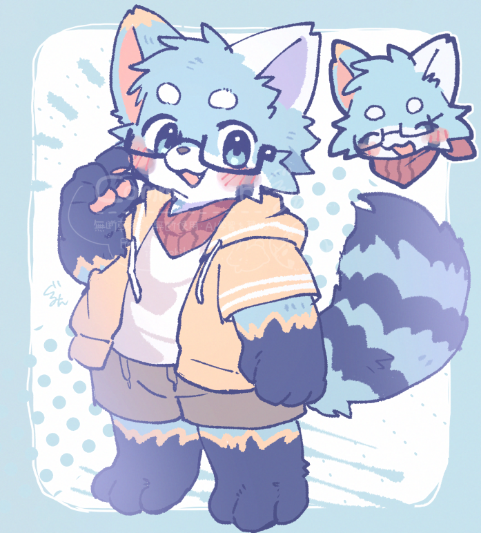 Post by 縫乃ぐるみん on X: アライグマの少年