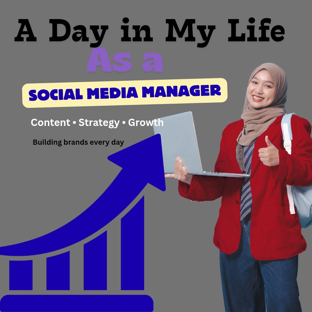 TayebaTB's tweet image. A day in my life as a Social Media Manager:
Checking messages, creating content, analyzing insights, engaging, and planning strategies.
It’s not just posting
it’s building brands and real results.
#socialmediamanager
#digitalmarketer
#clientwork
#contentcreator
#socialmediagrowth