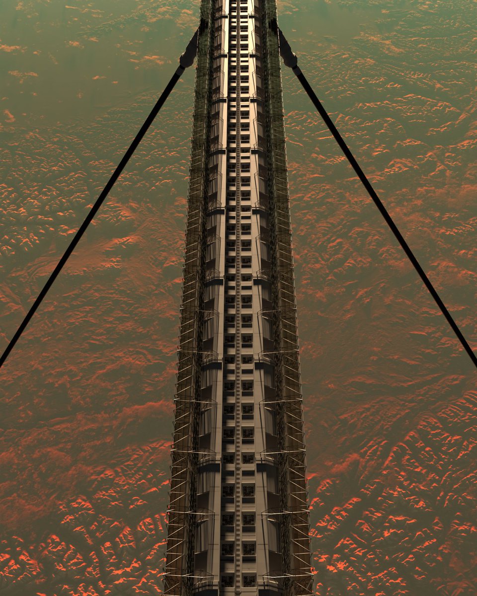 mikusingularity's tweet image. (Orion&apos;s Arm) GAIA (Global Artificial Intelligence Array) was activated in 2536 to restore Earth&apos;s ecosystem.

In the Great Expulsion (2590), GAIA exiled 7 billion people to space (with launch loops) unless they lived ecologically strict lives. 1 billion died in Earth&apos;s Last War.