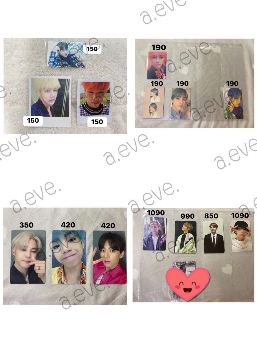 a_eve29's tweet photo. ปล่อยของสะ���มค่ะ

สนใจ DM ต่อรองได้ค่ะ

ไม่มีเวลาดูแลน้องค่ะ

หรือเหมามีของแถมเพียบ 9.5k

#การ์ดแทฮยอง #การ์ดจองกุก #การ์ดบังทัน #ตลาดนัดบังทัน https://t.co/RG9cPRrDL8