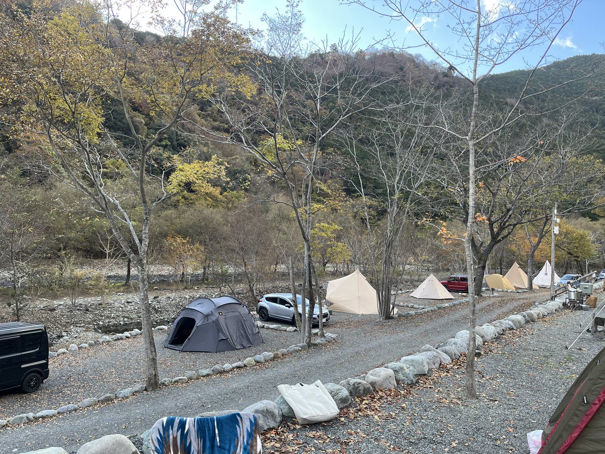 久しぶりのキャンプ楽しかったー