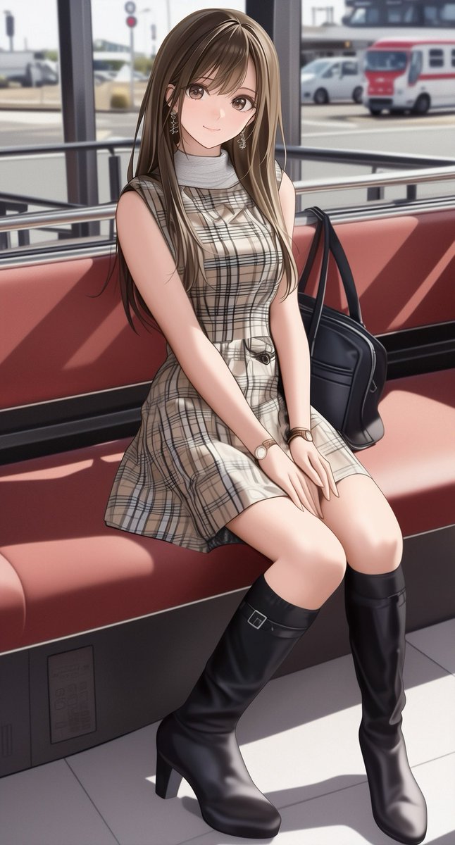 Post by ゆう@AIアート on X: 駅で待ち合わせ