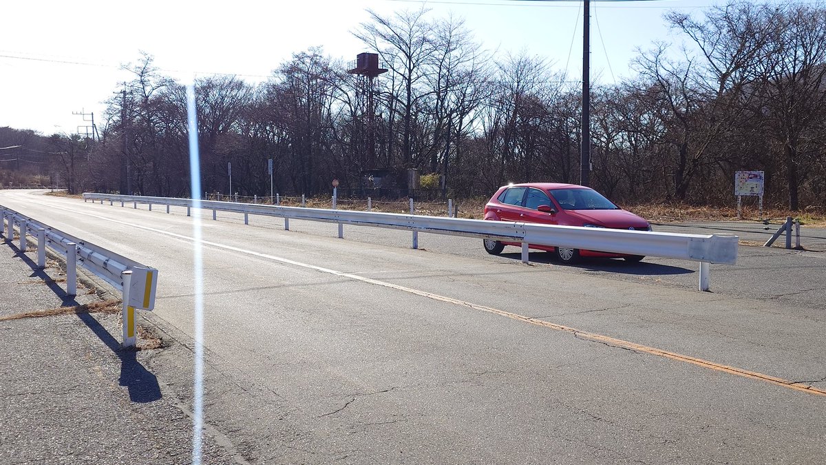 今日は愛車・Poloの引退式。Fコーナー手前できっちり溝落としてきました