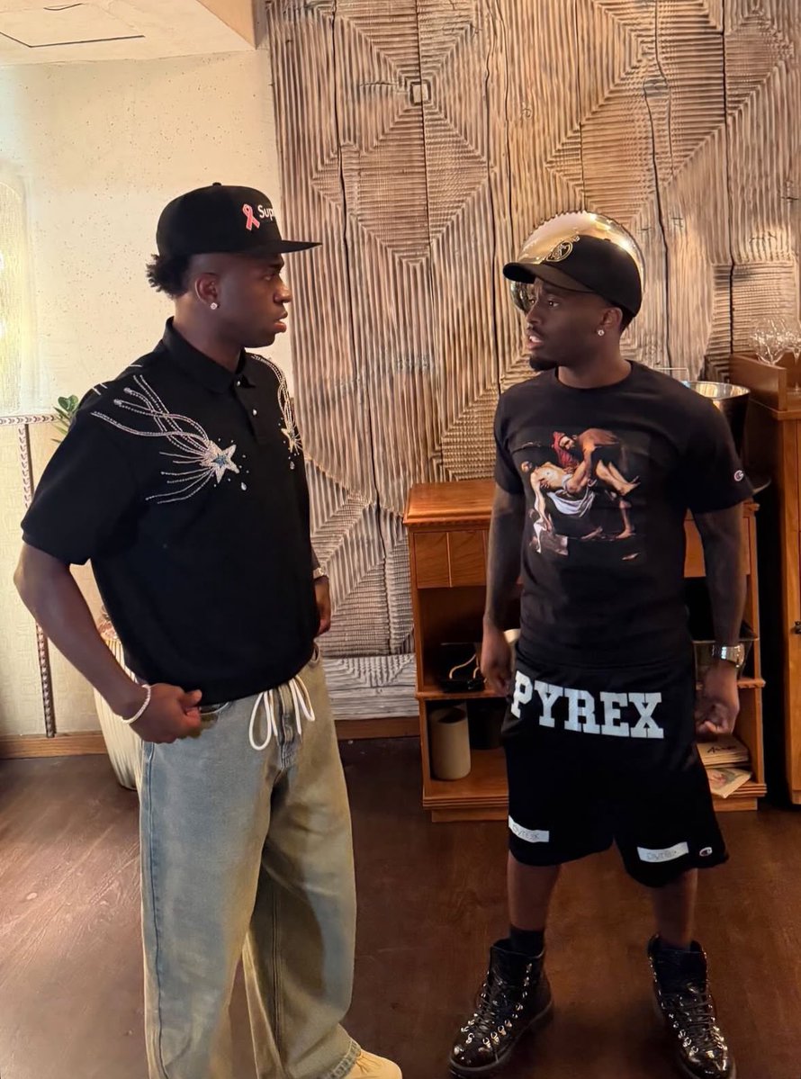 FearedBuck's tweet image. Kai Cenat linked up with Vini Jr 🔥