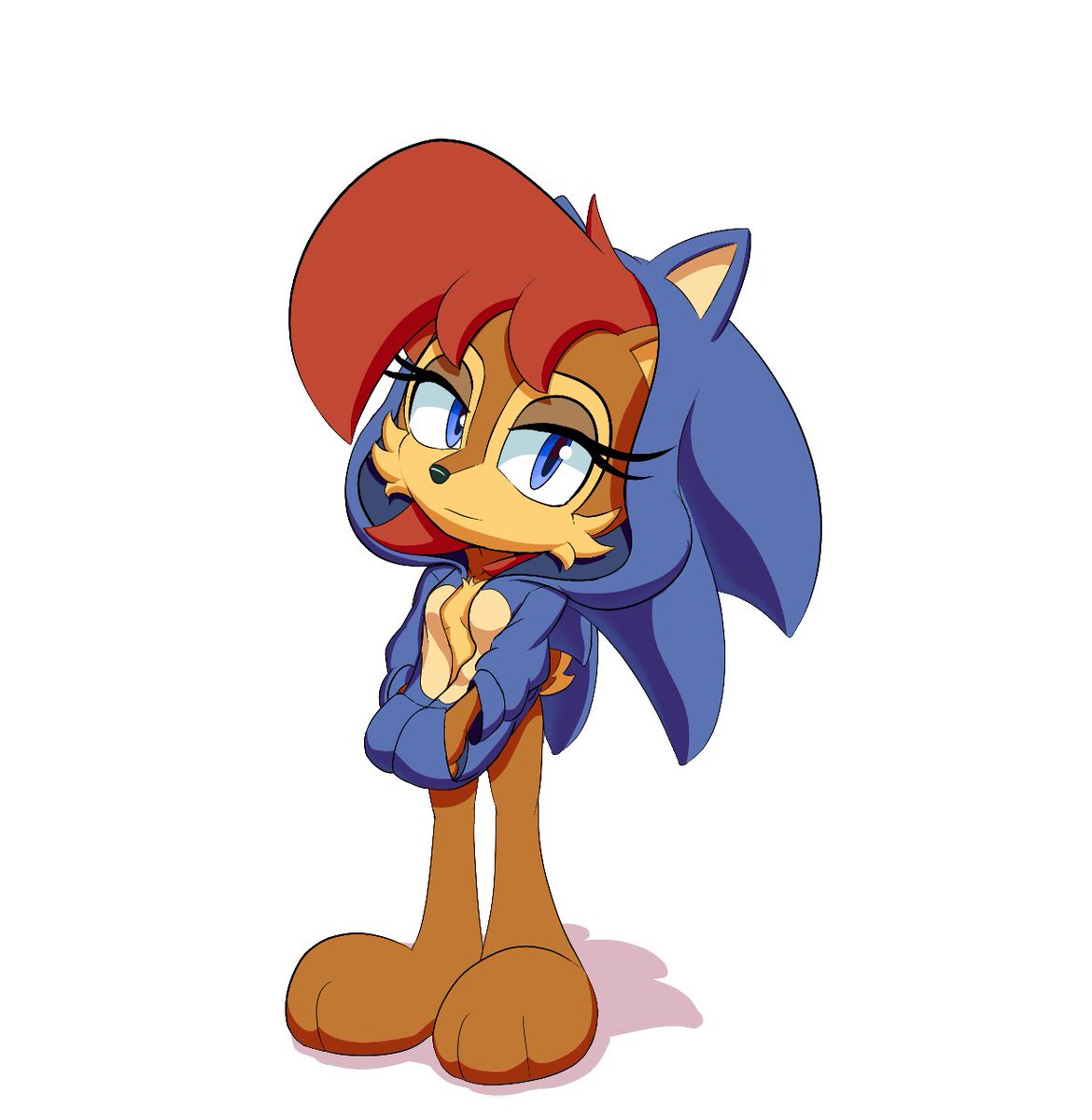 Someone — I forgot her name.

#SallyAcorn #Sonally