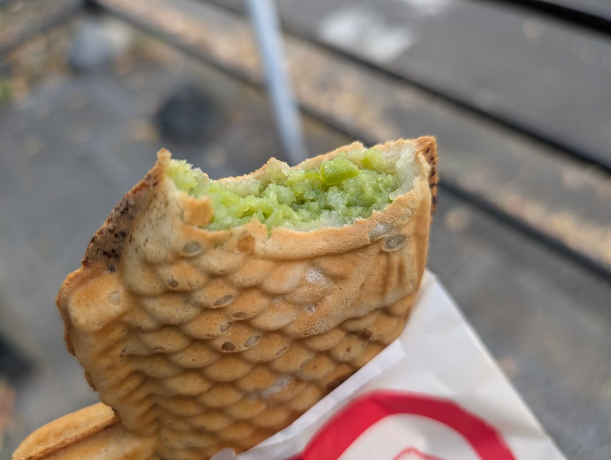 初めての ずんだたい焼き