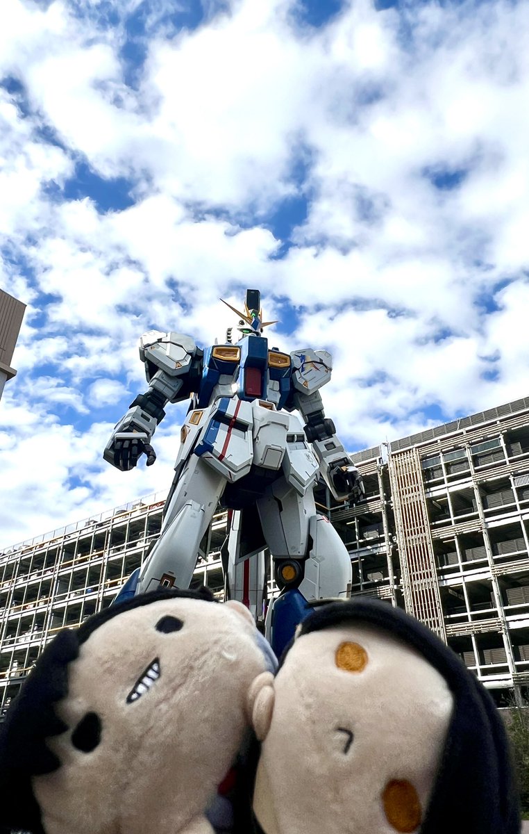 sshnait's tweet image. とりまガンダムは写真撮る😂
お買い物ついでに観ることにした💕