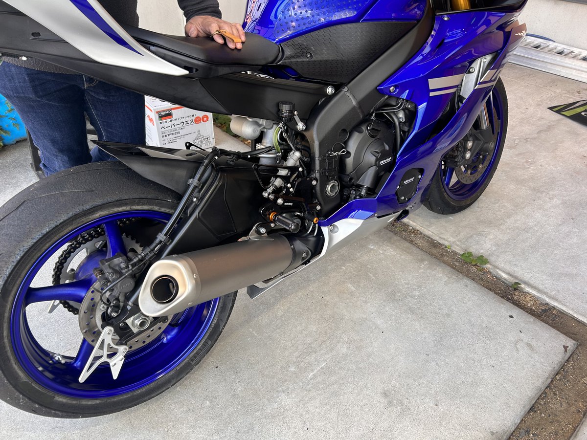 バイクをとても久々に整備した(人の