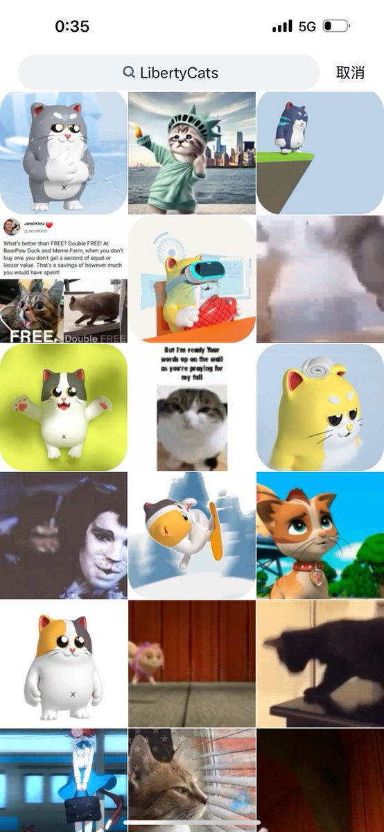LibertyCats_APP's tweet image. 🎉 Liberty Cats Emojis Are Now Officially Live on GIPHY!

Our 3D Emoji Packs (1–5) have been fully approved by GIPHY ✨
You can now find Liberty Cats GIFs across major platforms, including:

Twitter/X, Instagram Stories, TikTok, Snapchat, Slack, and more.

Just search:

lcat /