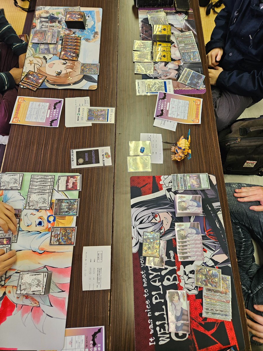 北みやぎDMファンイベント～会場の様子～

フォーマット『デュエパーティー、カジュアル』

#北みやぎDM　#デュエパ
#ファンイベント