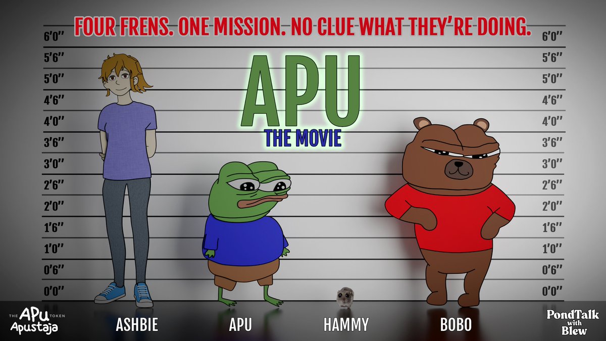 APU The Movie
Coming 2026
$APU
#ApuTheMovie
