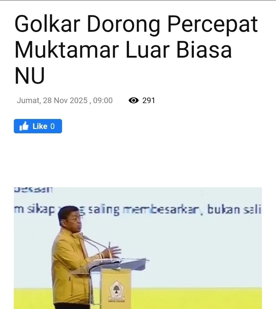 Begundal oportunis gak usah jadi penumpang gelap urusan orang.