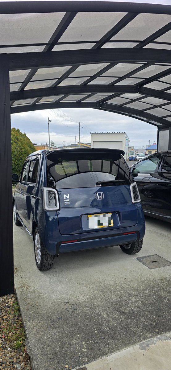 maruoresuko's tweet image. N one e:　にミラー型ドラレコ装着。
ついでにドライブ🚙
ワンペダルがとても便利！シーライオン7にも欲しいなぁ。
静かでマイルドな走りだけどエアコンONだと走行距離が結構減っちゃう💦

#SEALION7 #エヌワンイー #BEV